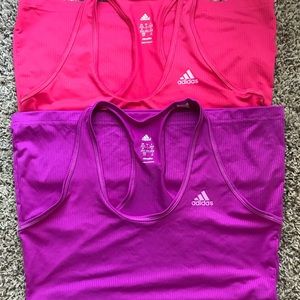 Adidas workout tanks